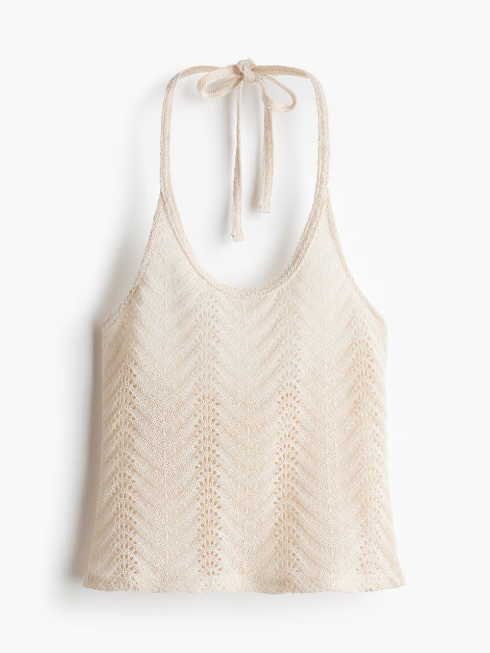 H&M set top and bottom. Cream Crochet Halter Swim Cover-Up! Top is xs, b-xxs